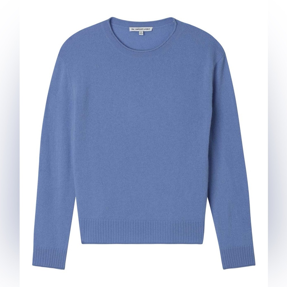 The‎ Cashmere Project Blue Sky 100% Cashmere Sweater SZ MED